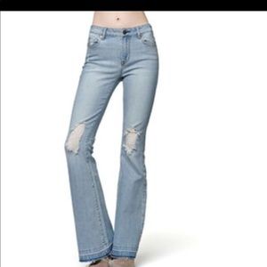House of Harlow flare jeans NWT